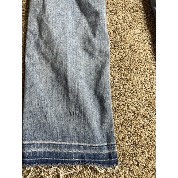 J. Crew Distressed Blue Jeans Stretch Denim Size 30T Tall - Picture 7 of 11